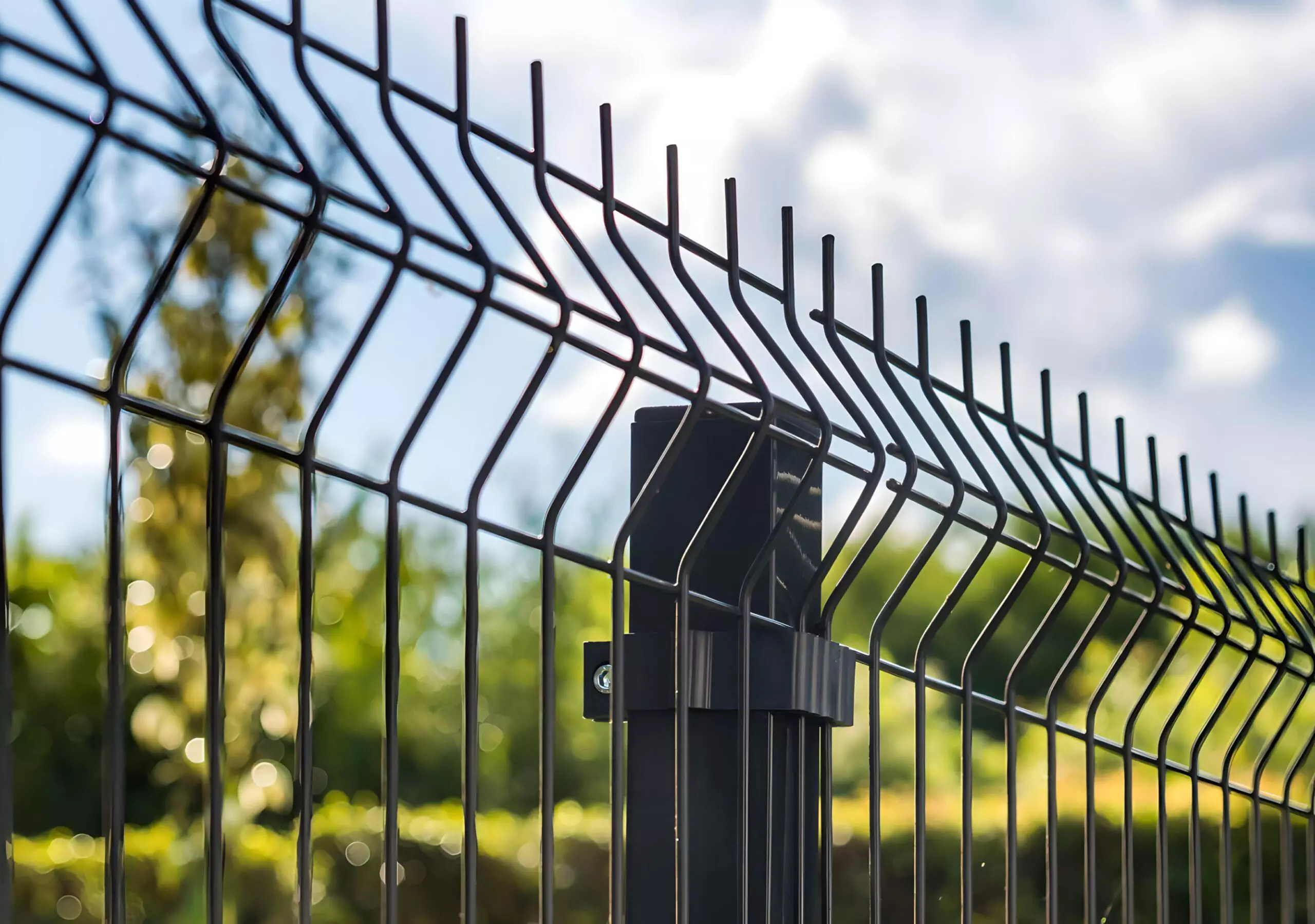 grating wire industrial fence panels. Panel fence